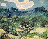 Vincent van Gogh The Olive Trees painting